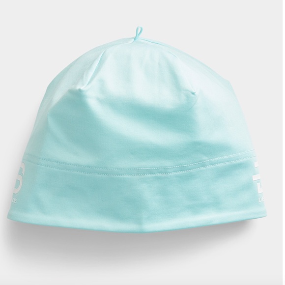 Bjorn Daehlie unisex baby blue Aware solid cuffless tuque hat beanie NWT - Picture 1 of 9